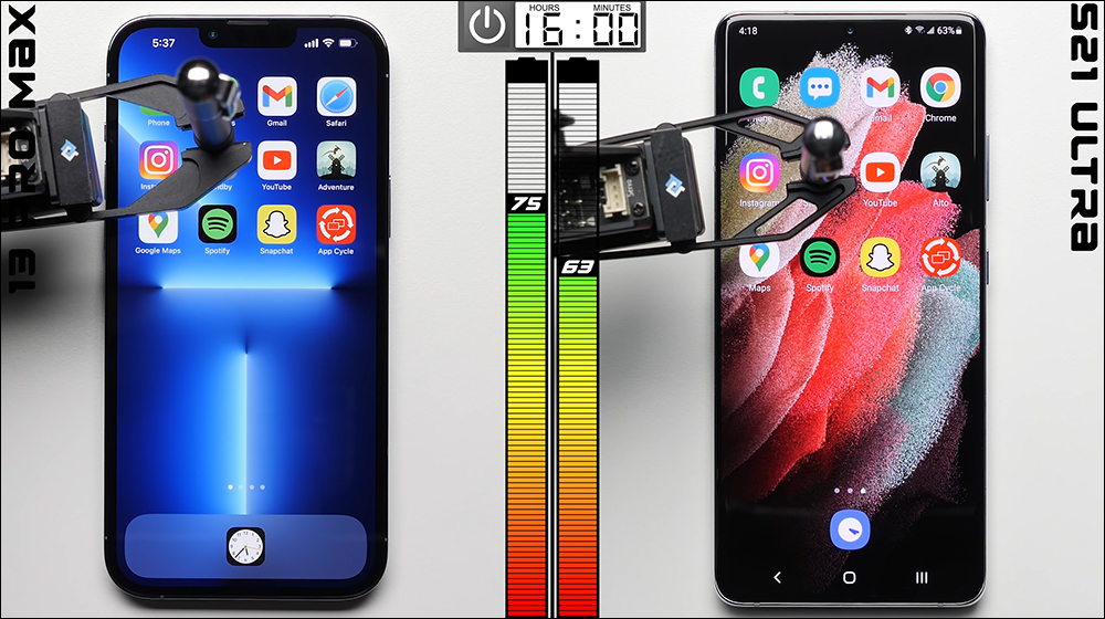 iPhone 13 Pro Max 對決 Galaxy S21 Ultra 電池續航,究竟誰是最持久的手機? - 電腦王阿達 iPhone 13 Pro Max 對決 Galaxy S21 Ultra 電池續航,究竟誰是最持久的手機? - 電腦王阿達
