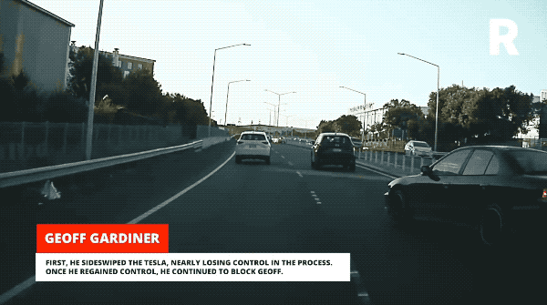 當 Tesla 遭遇把現實當 GTA 玩的駕駛惡意衝撞,結果對方當場被上銬帶走(影片) - 電腦王阿達 當 Tesla 遭遇把現實當 GTA 玩的駕駛惡意衝撞,結果對方當場被上銬帶走(影片) - 電腦王阿達