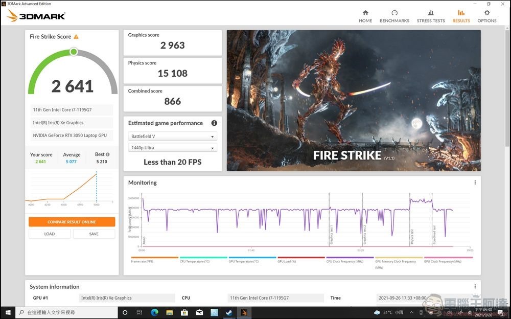 MSI Summit E16 Flip 系統與效能測試 - 24 MSI Summit E16 Flip 系統與效能測試 - 24