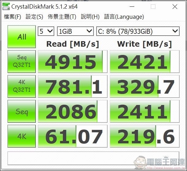 MSI Summit E16 Flip 系統與效能測試 - 40 MSI Summit E16 Flip 系統與效能測試 - 40