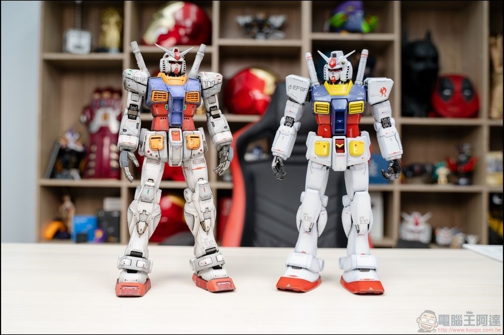 Perfect Grade Unleashed Gundam RX-78-2 開箱 - 16 Perfect Grade Unleashed Gundam RX-78-2 開箱 - 16
