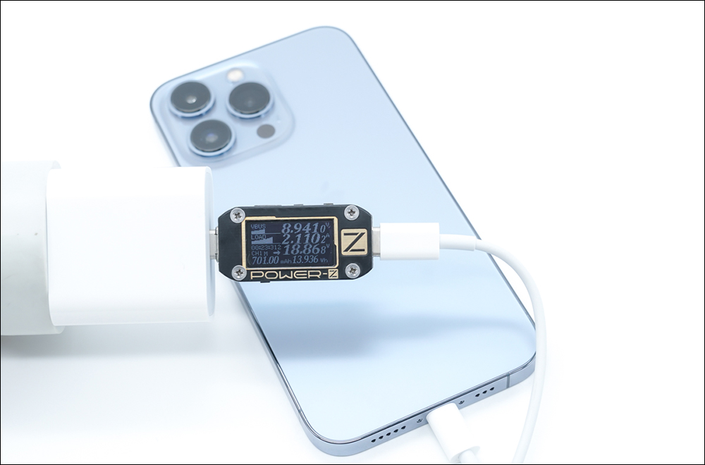 iPhone 13 Pro 和 iPhone 13 Pro Max 對應各瓦數原廠充電器進行充電評測，數據一次看得夠 - 電腦王阿達