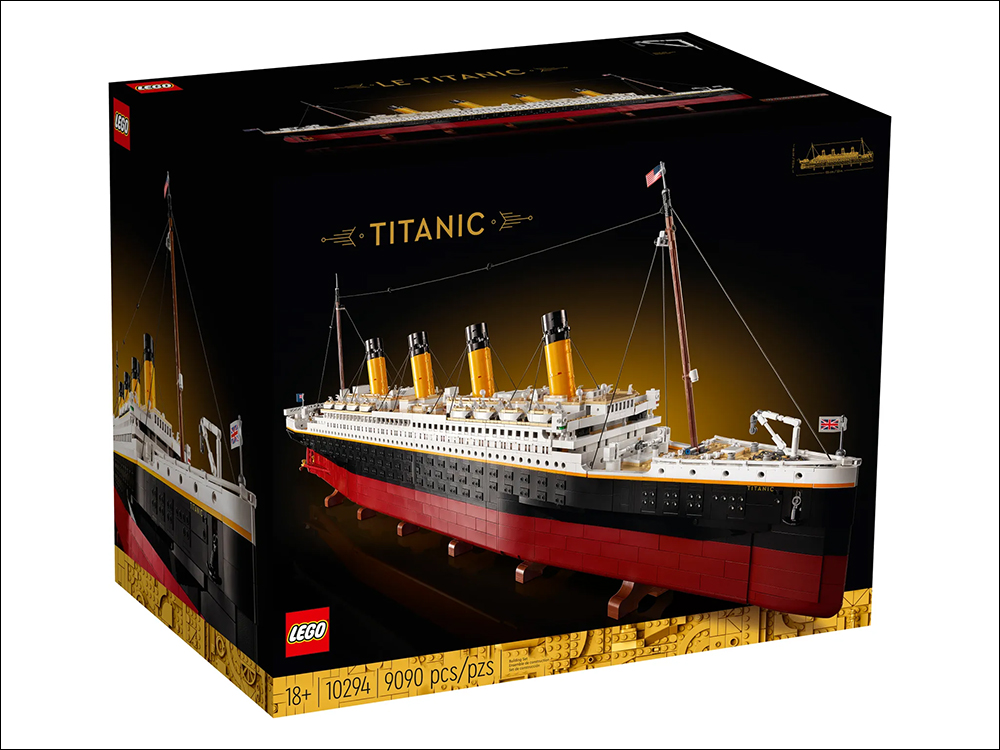 LEGO 推出鐵達尼號積木模型,多達 9,090 片零件、全長 135 公分,史詩級樂高船艦! - 電腦王阿達 LEGO 推出鐵達尼號積木模型,多達 9,090 片零件、全長 135 公分,史詩級樂高船艦! - 電腦王阿達