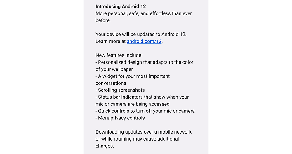Android 12 正式版來了,Pixel 3 後機型現在就能下載 - 電腦王阿達 Android 12 正式版來了,Pixel 3 後機型現在就能下載 - 電腦王阿達