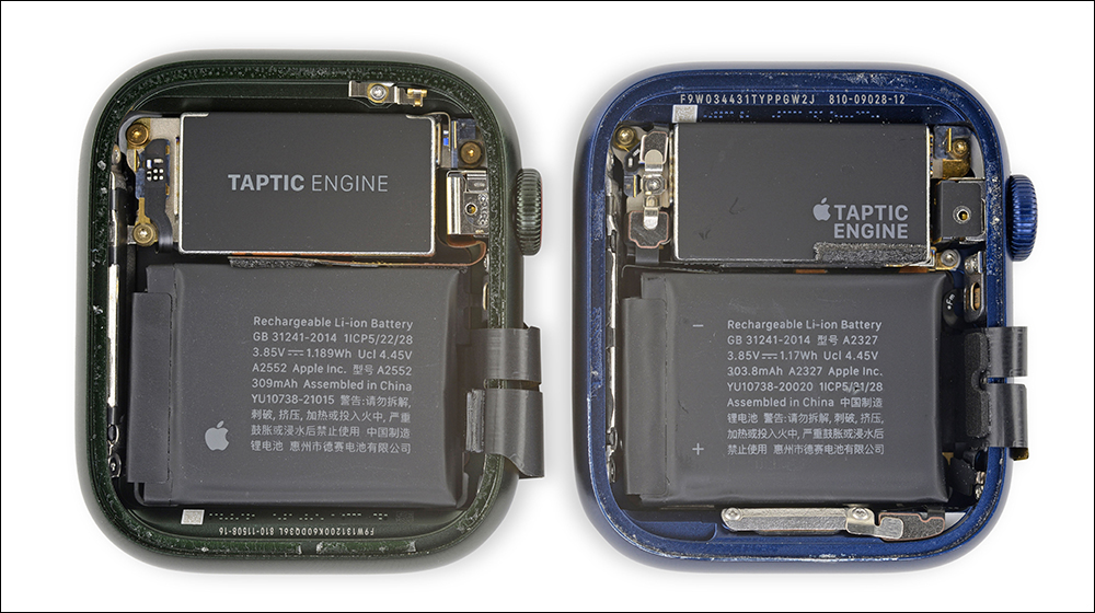 Apple Watch Series 7 被 iFixit 拆解,揭示更大的電池容量與顯示器等更新 - 電腦王阿達 Apple Watch Series 7 被 iFixit 拆解,揭示更大的電池容量與顯示器等更新 - 電腦王阿達