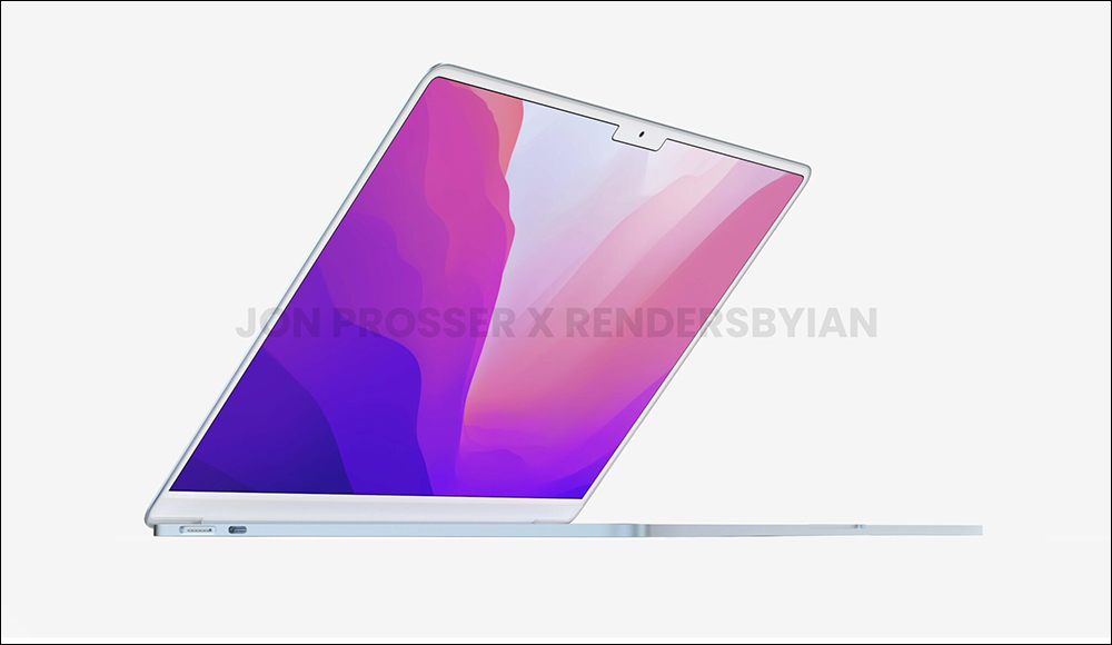 MacBook Air M2 全新外觀渲染圖曝光:瀏海螢幕、MagSafe 3 磁吸充電、白色鍵盤與螢幕邊框 - 電腦王阿達 MacBook Air M2 全新外觀渲染圖曝光:瀏海螢幕、MagSafe 3 磁吸充電、白色鍵盤與螢幕邊框 - 電腦王阿達