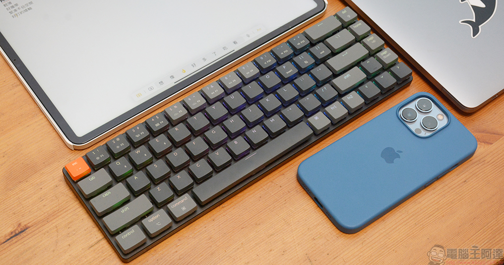 Keychron K7 極輕薄無線機械式鍵盤(炫彩版)開箱動手玩:纖巧便攜好手感,造就移動辦公高效生產力 - 電腦王阿達 Keychron K7 極輕薄無線機械式鍵盤(炫彩版)開箱動手玩:纖巧便攜好手感,造就移動辦公高效生產力 - 電腦王阿達