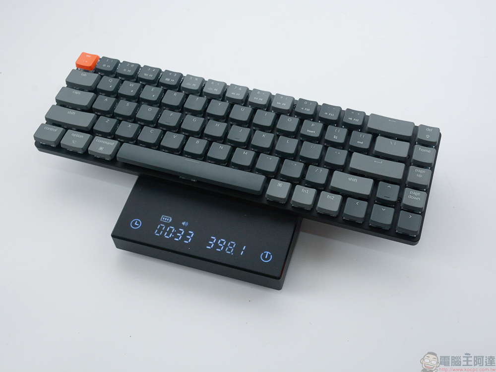 Keychron K7 極輕薄無線機械式鍵盤（炫彩版）開箱動手玩：纖巧便攜好手感，造就移動辦公高效生產力 - 電腦王阿達