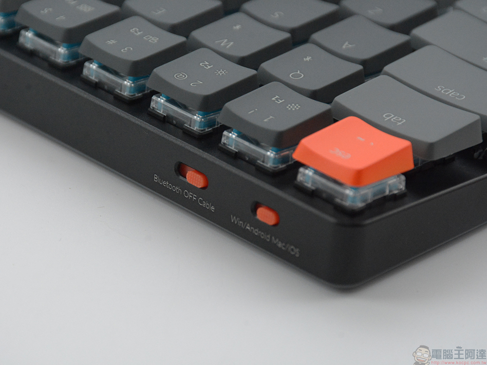 Keychron K7 極輕薄無線機械式鍵盤(炫彩版)開箱動手玩:纖巧便攜好手感,造就移動辦公高效生產力 - 電腦王阿達 Keychron K7 極輕薄無線機械式鍵盤(炫彩版)開箱動手玩:纖巧便攜好手感,造就移動辦公高效生產力 - 電腦王阿達