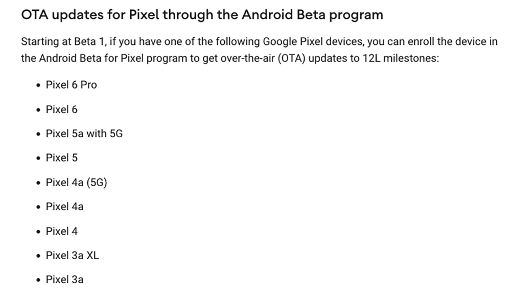 為大螢幕而生的 Android 12L 測試版，確認支援 Pixel 3a 以上機型 - 電腦王阿達