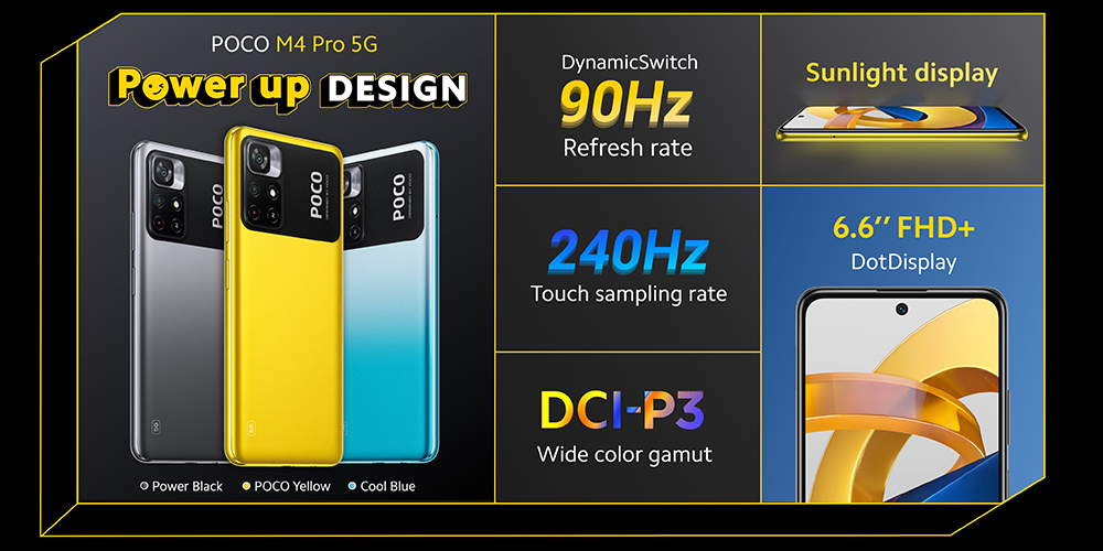 POCO M4 Pro 5G 正式發表:搭載聯發科天璣 810 5G 處理器、90Hz 更新率、5000mAh 大電量搭配 33W 快充,售價約 7,397 元起 - 電腦王阿達 POCO M4 Pro 5G 正式發表:搭載聯發科天璣 810 5G 處理器、90Hz 更新率、5000mAh 大電量搭配 33W 快充,售價約 7,397 元起 - 電腦王阿達