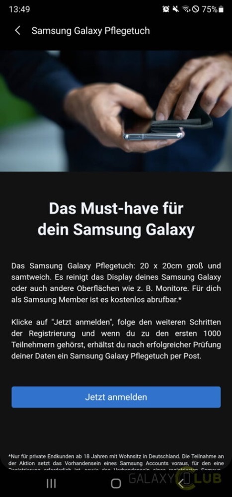Samsung-Germany-free-cleaning-cloth