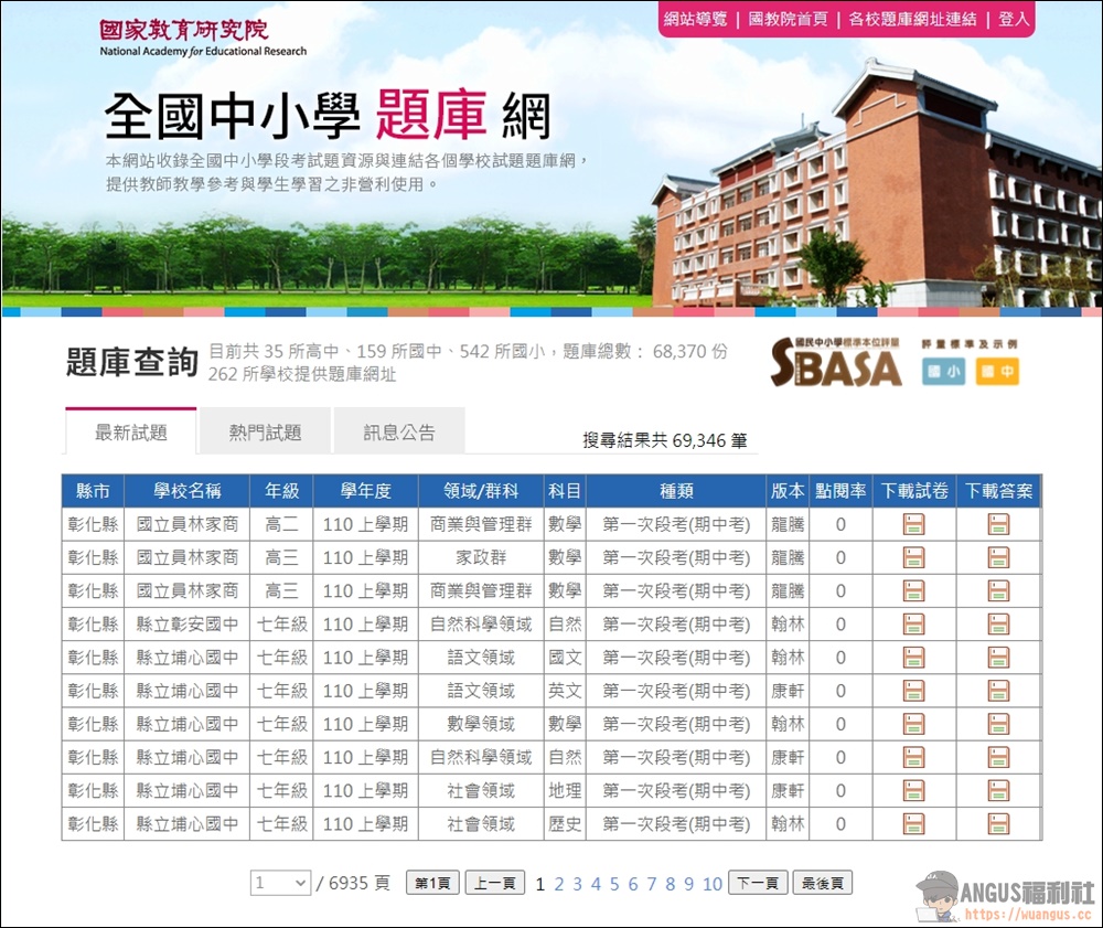 全國中小學題庫網,國家教育研究院題庫下載! - 電腦王阿達 全國中小學題庫網,國家教育研究院題庫下載! - 電腦王阿達