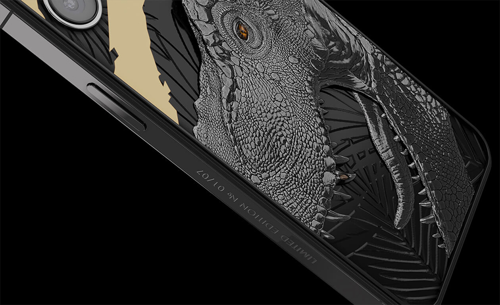 CAVIAR 推出暴龍牙齒版 iPhone 13，限量 7 部 8000 萬年前化石帶著走 - 電腦王阿達