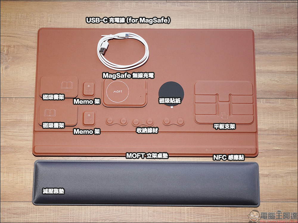 MOFT 4-in-1 立架桌墊開箱|收納、支架、充電一片搞定!打造俐落、專業工作環境 - 電腦王阿達 MOFT 4-in-1 立架桌墊開箱|收納、支架、充電一片搞定!打造俐落、專業工作環境 - 電腦王阿達