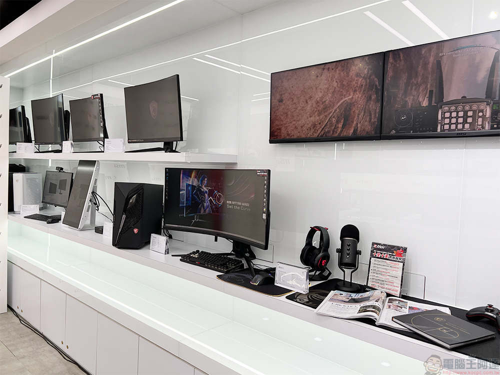 MSI 三創旗艦館全新升級登場，融合科技與美學的開放式展示空間 - 電腦王阿達