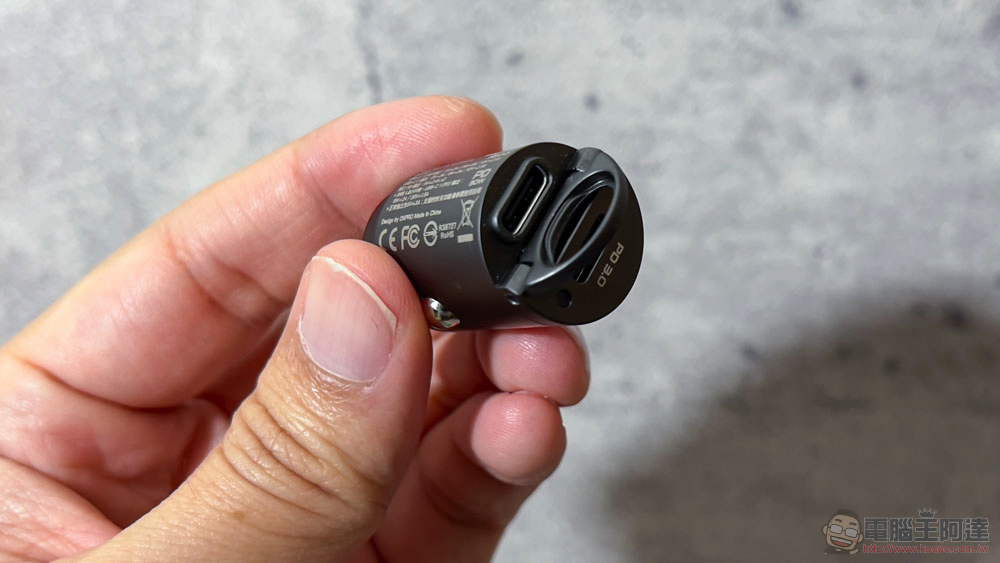 雙 USB-C 快充小鋼炮!ONPRO GT-PD30MINI PD 30W 車用急速充電器開箱體驗(評價 評測 動手玩) - 電腦王阿達 雙 USB-C 快充小鋼炮!ONPRO GT-PD30MINI PD 30W 車用急速充電器開箱體驗(評價 評測 動手玩) - 電腦王阿達