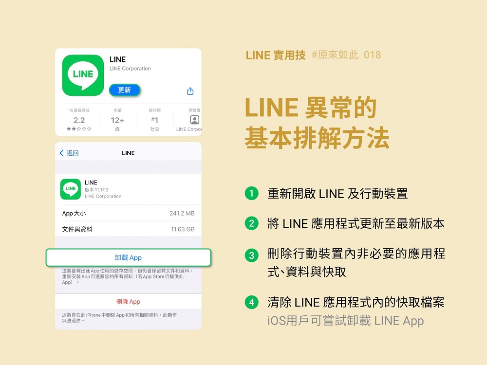 官方公開LINE畫面空白或無法正常顯示圖片 基本排解方法 - 電腦王阿達 官方公開LINE畫面空白或無法正常顯示圖片 基本排解方法 - 電腦王阿達