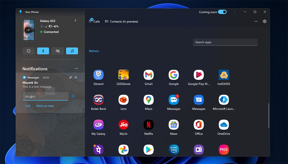 微軟開始測試 Windows 11 新版「您的手機」介面,更具系統性也更好用 - 電腦王阿達 微軟開始測試 Windows 11 新版「您的手機」介面,更具系統性也更好用 - 電腦王阿達