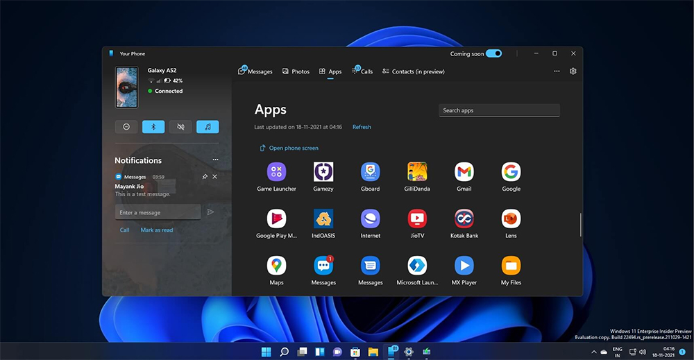 微軟開始測試 Windows 11 新版「您的手機」介面,更具系統性也更好用 - 電腦王阿達 微軟開始測試 Windows 11 新版「您的手機」介面,更具系統性也更好用 - 電腦王阿達