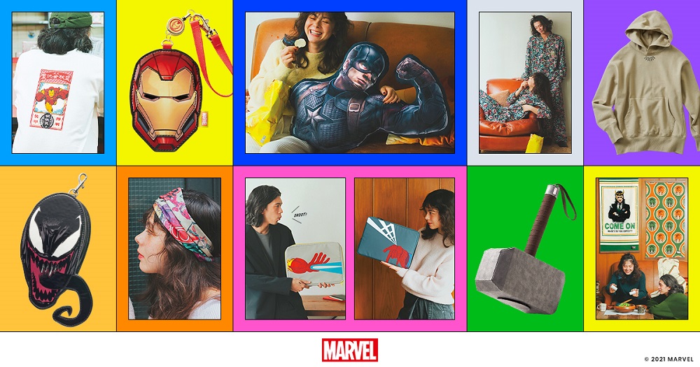 Felissimo X Marvel 聯名設計周邊 從雷神之槌面紙套到美國隊長等身手臂抱枕都有 - 電腦王阿達