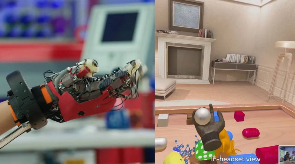 Meta 公司正在研發一套能夠「模擬觸感」的虛擬實境手套 - 電腦王阿達