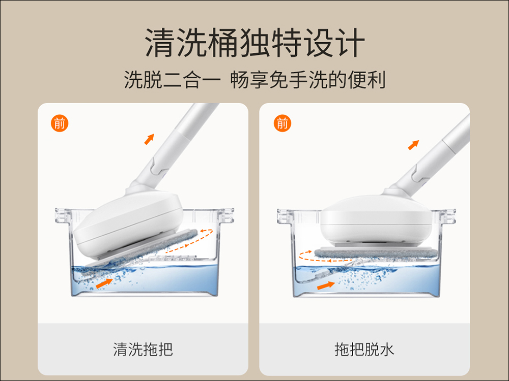 小米有品「全格無線電動拖把」眾籌推出,洗脫二合一高效清潔、電動免手洗 - 電腦王阿達 小米有品「全格無線電動拖把」眾籌推出,洗脫二合一高效清潔、電動免手洗 - 電腦王阿達