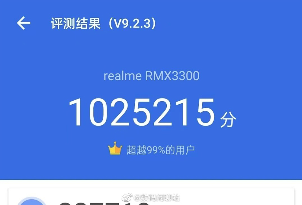 疑似 realme GT 2 Pro 安兔兔性能跑分曝光:搭載 Snapdragon Gen 1 處理器,成績超過 102.5 萬分! - 電腦王阿達 疑似 realme GT 2 Pro 安兔兔性能跑分曝光:搭載 Snapdragon Gen 1 處理器,成績超過 102.5 萬分! - 電腦王阿達