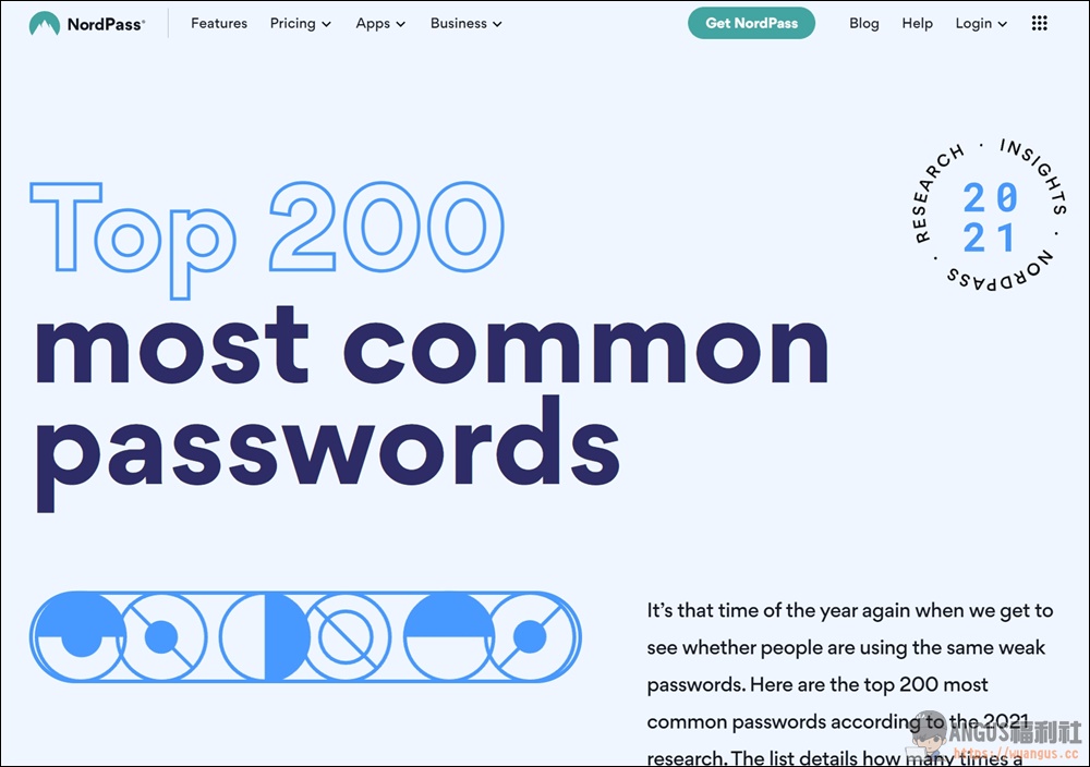 2021年最常用密碼列表，全球前200個破解密碼清冊！ - 電腦王阿達