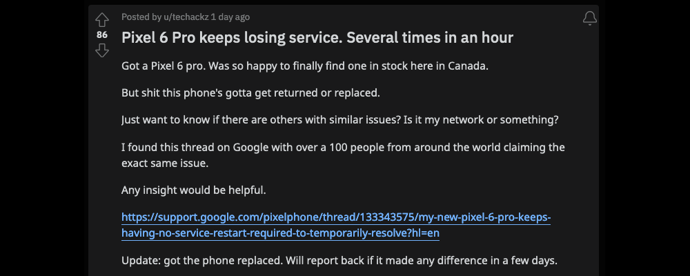 Google Pixel 6 用戶回報訊號貧弱問題... 但似乎是 Android 12 的鍋? - 電腦王阿達 Google Pixel 6 用戶回報訊號貧弱問題... 但似乎是 Android 12 的鍋? - 電腦王阿達