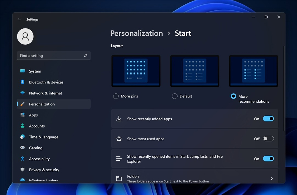 Windows 11 明年將讓用戶自定義開始功能表,顯示更多應用與推薦項目 - 電腦王阿達 Windows 11 明年將讓用戶自定義開始功能表,顯示更多應用與推薦項目 - 電腦王阿達
