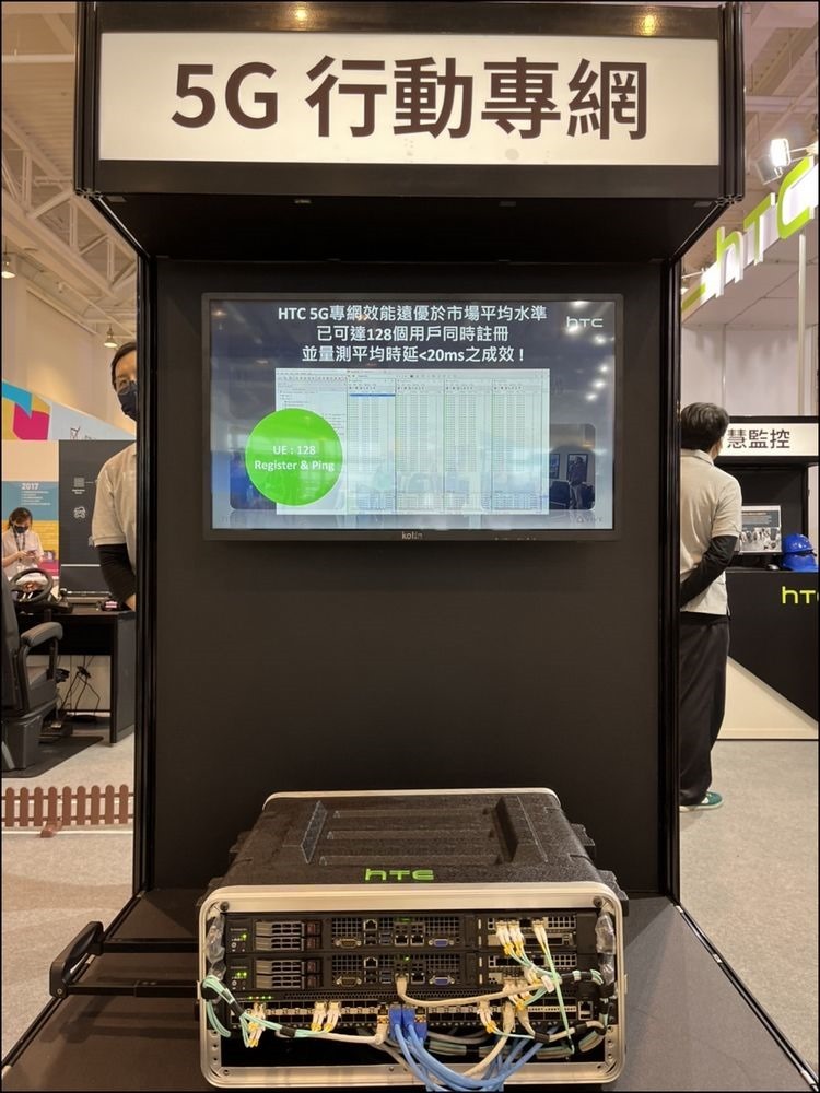 HTC 5G行動專網僅一行李箱大小,30分鐘內即可架設完成5G獨立組網專網2 HTC 5G行動專網僅一行李箱大小,30分鐘內即可架設完成5G獨立組網專網2