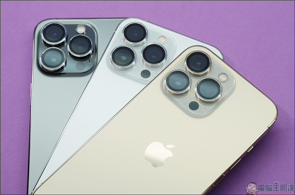 iPhone 13 Pro / 13 Pro Max 專屬、採用 PVDSS 不鏽鋼真空離子鍍膜， imos PRO 新一代藍寶石立體雙窄邊鏡頭貼開箱 - 電腦王阿達