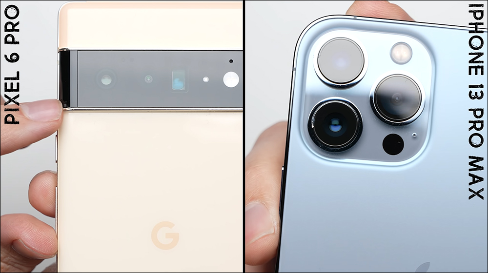 Google Pixel 6 Pro 對決 iPhone 13 Pro Max 跌落測試，究竟誰更耐摔？ - 電腦王阿達