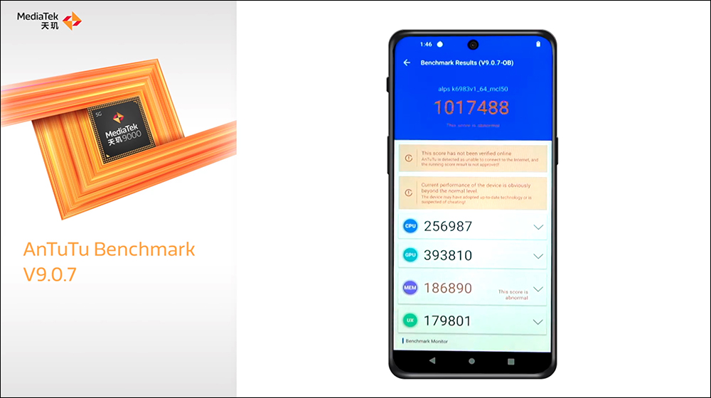 聯發科天璣 9000 官方性能跑分出爐:安兔兔直逼 102 萬分、GeekBench 5 多核跑分超過 4300 分 - 電腦王阿達 聯發科天璣 9000 官方性能跑分出爐:安兔兔直逼 102 萬分、GeekBench 5 多核跑分超過 4300 分 - 電腦王阿達