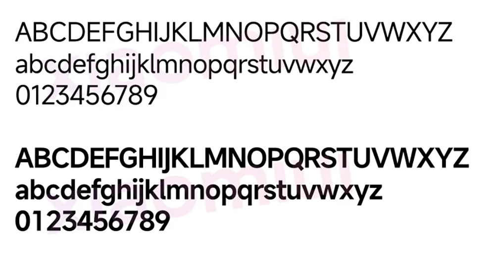 Mi Sans「小米美學」新字體曝光,將隨 MIUI 13 登場? - 電腦王阿達 Mi Sans「小米美學」新字體曝光,將隨 MIUI 13 登場? - 電腦王阿達