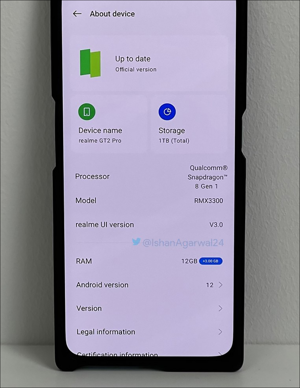 realme GT 2 系列旗艦新機確定將於 1 月 4 日晚間正式發表,傳聞將有 1TB 超大容量版本(更新:大量真機宣傳照提前曝光!) - 電腦王阿達 realme GT 2 系列旗艦新機確定將於 1 月 4 日晚間正式發表,傳聞將有 1TB 超大容量版本(更新:大量真機宣傳照提前曝光!) - 電腦王阿達