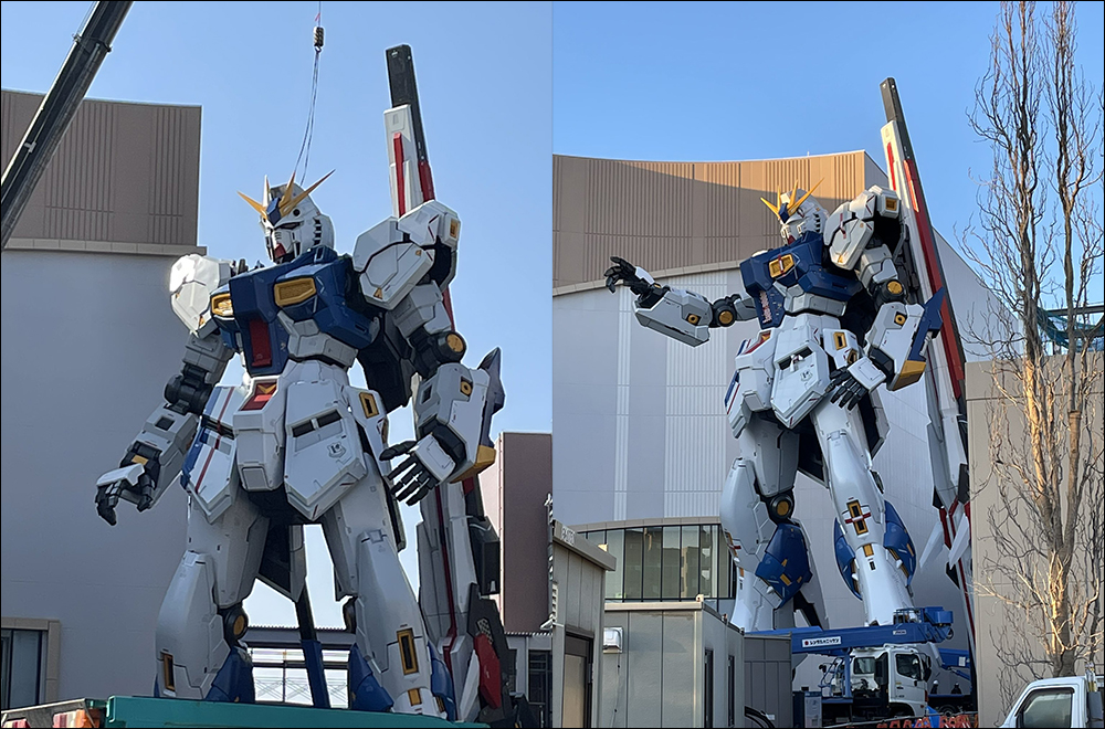 日本福岡「RX-93ff ν鋼彈」組裝接近完工,實物超霸氣! - 電腦王阿達 日本福岡「RX-93ff ν鋼彈」組裝接近完工,實物超霸氣! - 電腦王阿達