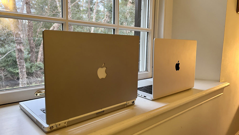 2021 MacBook Pro 跟 2001 年的 Titanium PowerBook G4 有多像?網友分享了比對實拍照片 - 電腦王阿達 2021 MacBook Pro 跟 2001 年的 Titanium PowerBook G4 有多像?網友分享了比對實拍照片 - 電腦王阿達