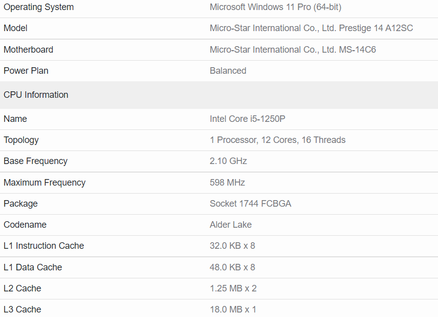 跑分顯示 Intel 第 12 代低功耗的 28W i5-1250P 行動處理器,比高階遊戲筆電用的 i7-11800H 還快 10% - 電腦王阿達 跑分顯示 Intel 第 12 代低功耗的 28W i5-1250P 行動處理器,比高階遊戲筆電用的 i7-11800H 還快 10% - 電腦王阿達