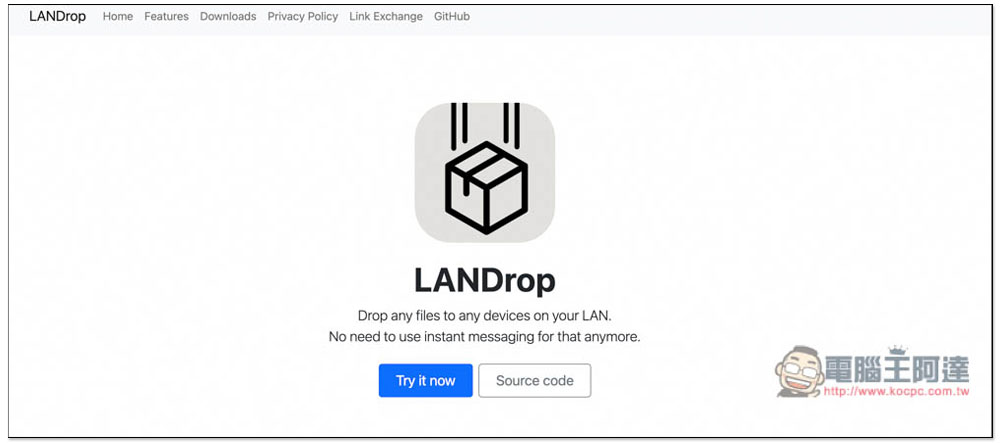 LANDrop 輕鬆實現跨系統無線傳輸資料、照片的免費工具（Windows、Mac、iOS、Android、Linux） - 電腦王阿達