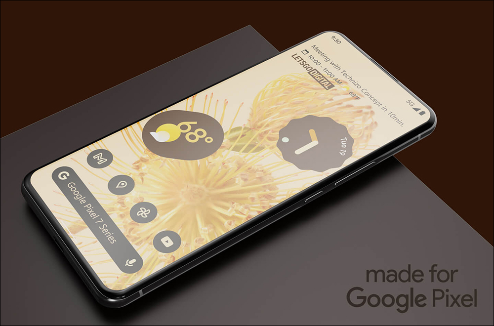 Google 最新專利曝光：Google Pixel 7 系列有機會搭載螢幕下前鏡頭設計 - 電腦王阿達