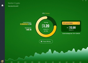 Norton 防毒軟體內建的挖礦功能被大量國外網友抱怨，強迫安裝還沒辦法刪除