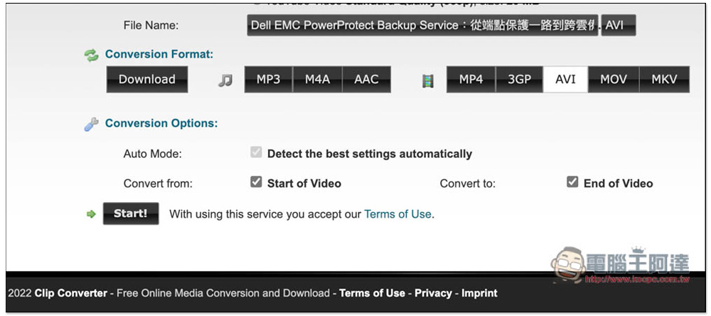 Clipconverter 支援線上轉檔、剪輯片段功能的 YouTube 免費下載工具,音樂、影片格式都有 - 電腦王阿達 Clipconverter 支援線上轉檔、剪輯片段功能的 YouTube 免費下載工具,音樂、影片格式都有 - 電腦王阿達