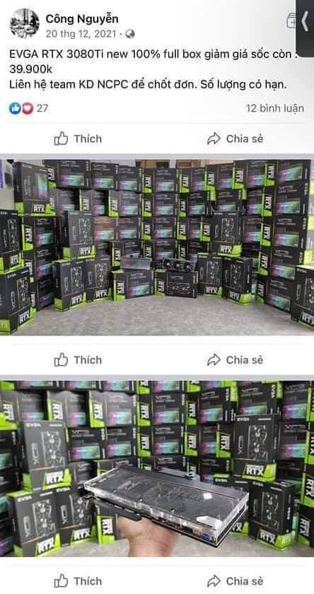 先前在美國被搶的一整車 NVIDIA RTX 30 系列顯卡，出現在越南店家販售 - 電腦王阿達