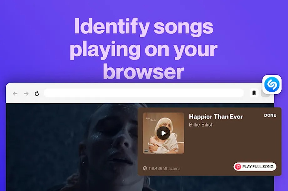 Shazam 也有 Chrome 擴充功能了！無需再另外裝軟體 - 電腦王阿達