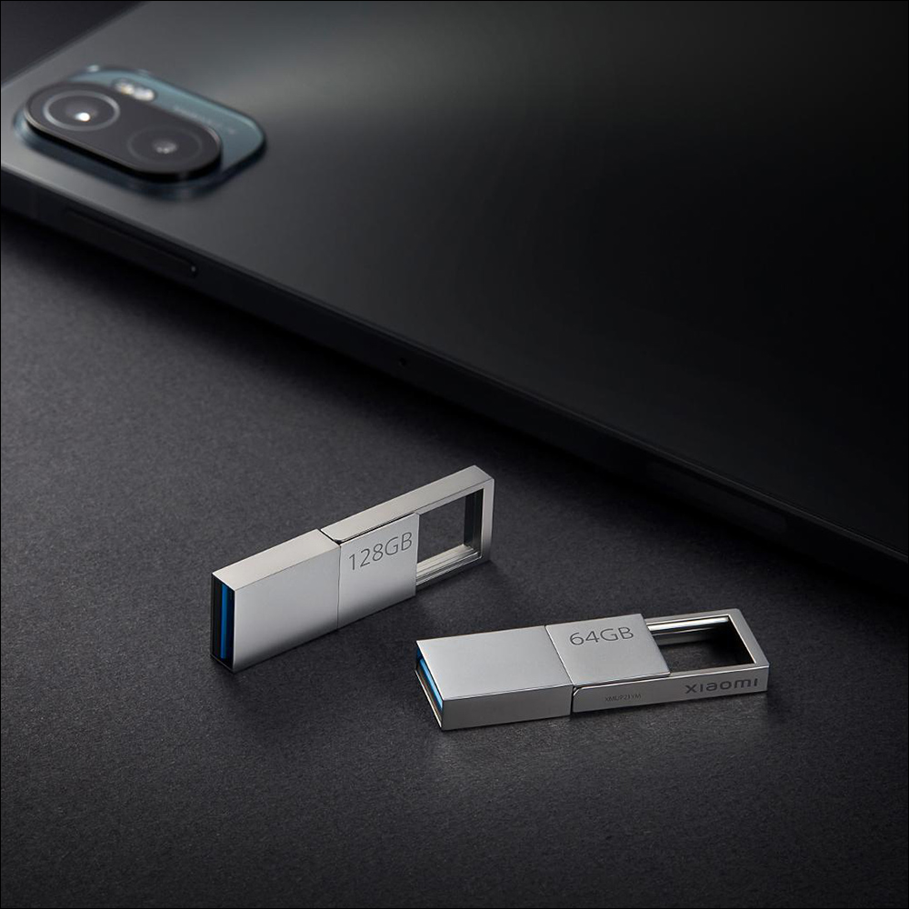 小米雙接口 USB 隨身碟推出：採用鋅合金材質、支援 USB Type-C+A 雙接口、 USB 3.2 Gen1 傳輸規格 - 電腦王阿達