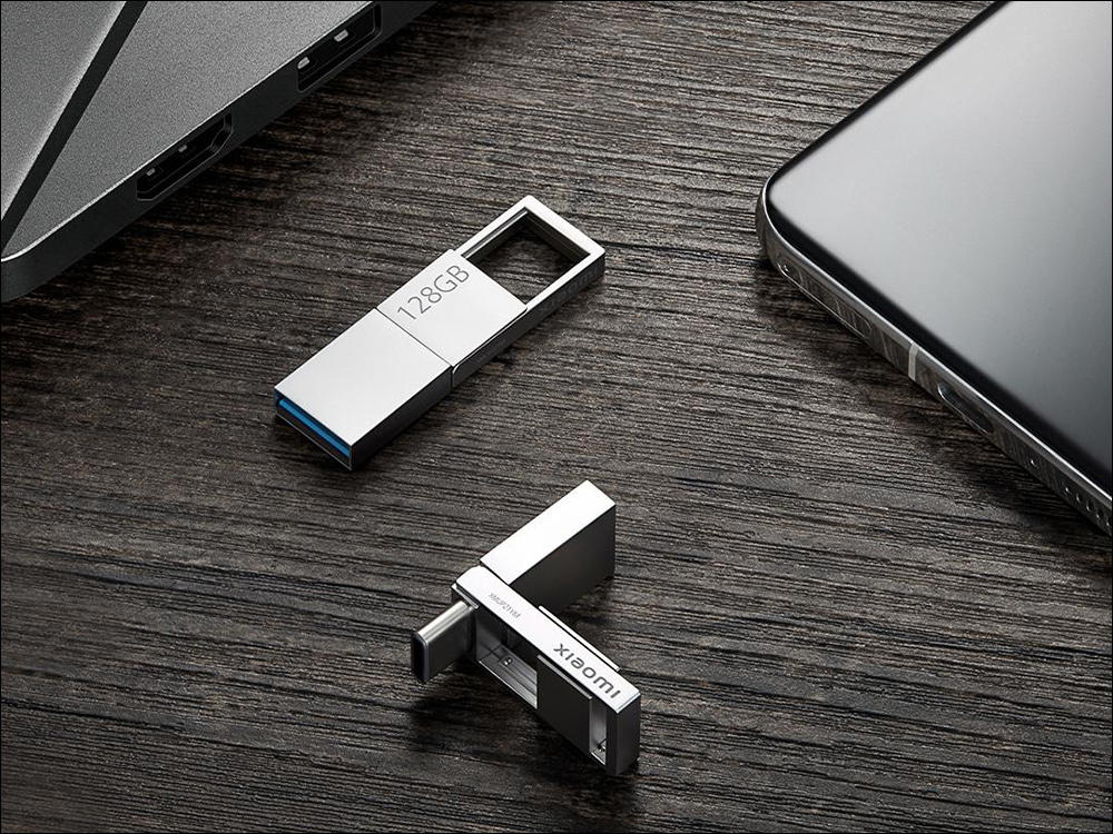 小米雙接口 USB 隨身碟推出：採用鋅合金材質、支援 USB Type-C+A 雙接口、 USB 3.2 Gen1 傳輸規格 - 電腦王阿達
