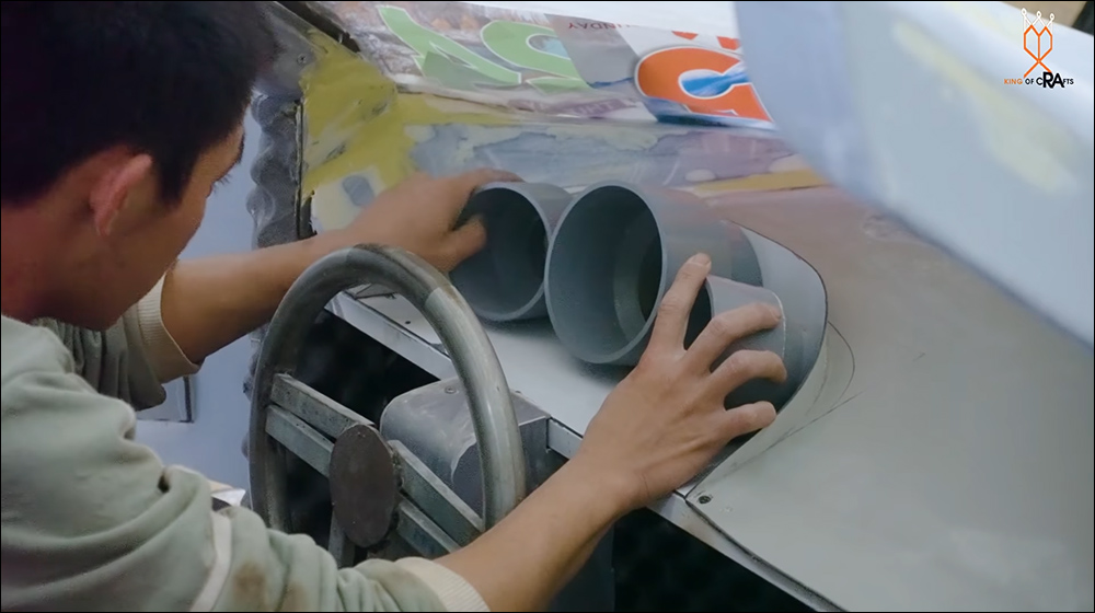 國外 YouTuber 耗時 90 天，利用 PVC 管手作打造一輛蛙王 Porsche 918 Spyder - 電腦王阿達