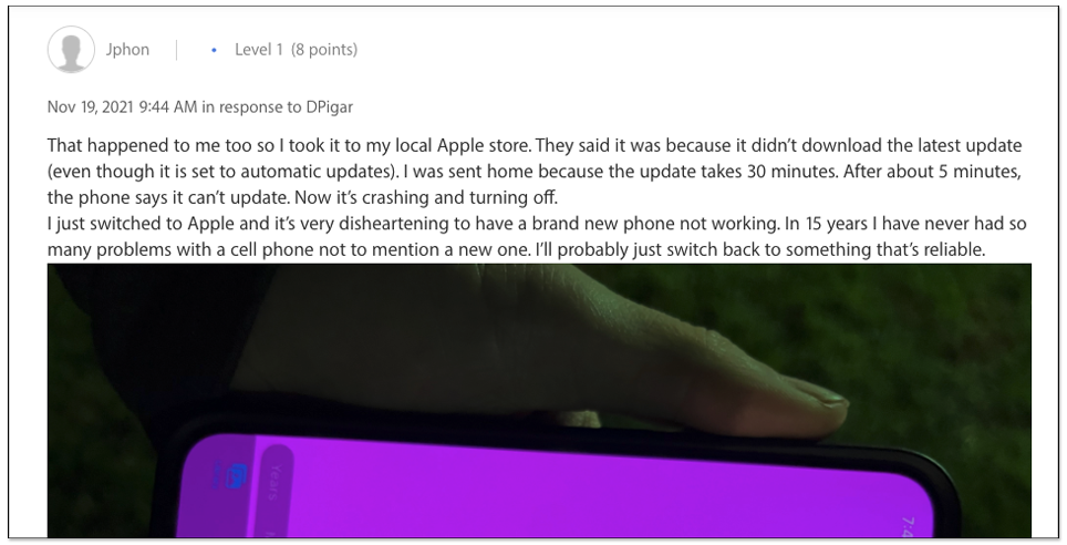 你的 iPhone 13 螢幕顏色變粉紅色嗎?Apple 確認是軟體 Bug 錯誤導致 - 電腦王阿達 你的 iPhone 13 螢幕顏色變粉紅色嗎?Apple 確認是軟體 Bug 錯誤導致 - 電腦王阿達